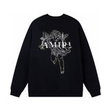 Amiri Sweatshirt Autumn/Winter AMI Cupid Pattern Pullover Sweater