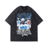 Men's T-Shirt Short-Sleeved T-shirt Men's Retro