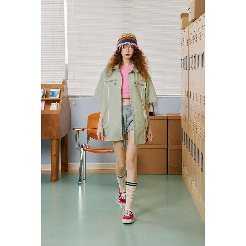 Unisex Shirt Vintage University Style