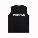Purple Brand Tank T Shirts Sleeveless T-shirt Vest