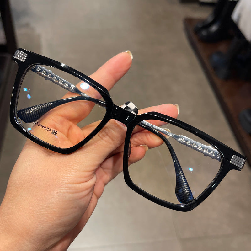 CHH Chrome Hearts Glasses Square Vintage Versatile Glasses Frame