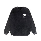 Purple Brand Distressed Long Sleeve Shirt Fashion Distressed Loose Long-sleeved Top
