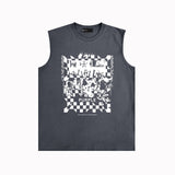 Purple Brand Tank T Shirts Sleeveless T-shirt Vest