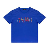 Amiri T Shirt Printed Casual Hip Hop round Neck Short Sleeve T-shirt