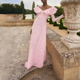 Bohemian Dress Vintage Embroidered V-neck Dress