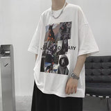 Men T Shirt Summer Loose Doberman Pinscher Printing