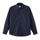 Unisex Shirt Retro Solid Color Simple