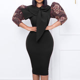 Women Dress Autumn plus Size Temperament Ol Dress