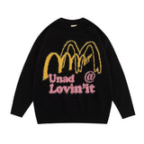 Women Sweater Couple Knitted Top