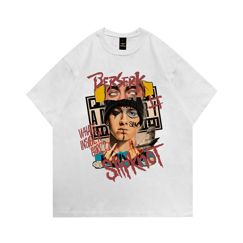 Men T-Shirt Summer Short Sleeve T-shirt