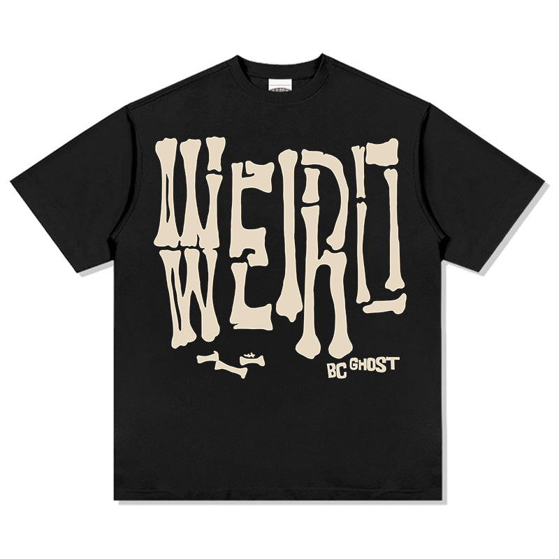 Unisex T-Shirt Printed Washed Long Sleeve T-Shirt