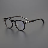 CHH Chrome Hearts Glasses Versatile Vintage Fashion Ultra Light Round Glasses Frame