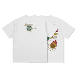 Unisex T-Shirt Autumn/Winter Print Long Sleeve T-Shirt Loose