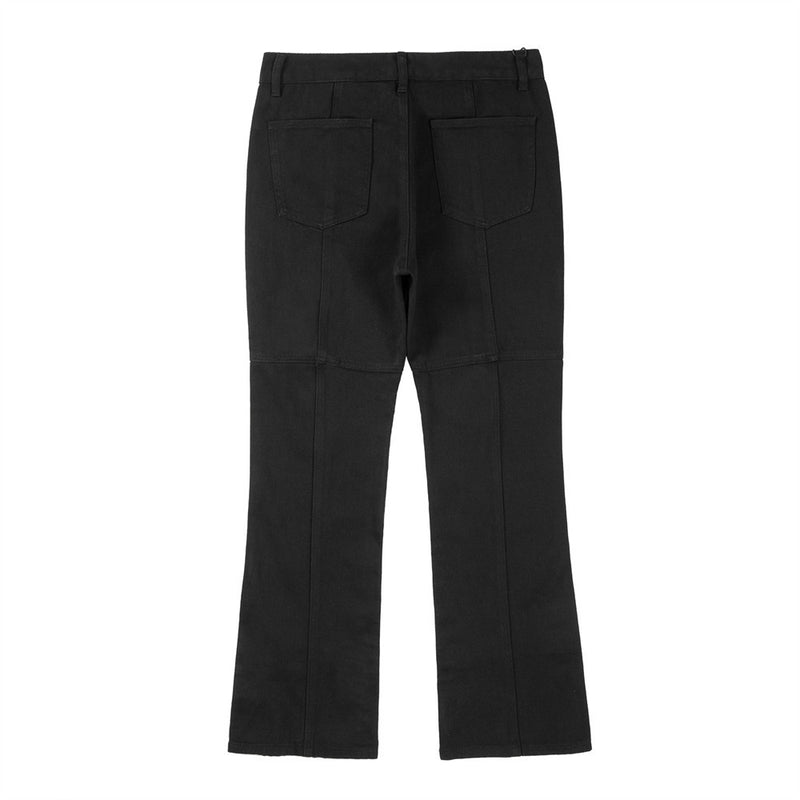 Men Jeans Stitching Button Loose All-Match
