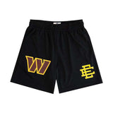 Eric Emanuel EE Shorts NCAA League Mesh Shorts Cycling Fitness Outdoor Beach Swim Trunks Quick Drying