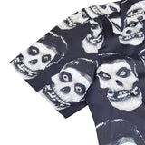GUILTYPARTIES TIGER Shirts x WEIRDO DAVE Portfolio Skull Short Sleeve Shirts