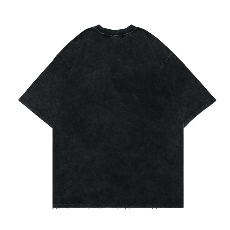 Men T-Shirt Loose Half Sleeve T-shirt Top