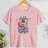 Inspired by Queen's Platinum Jubilee 2022 Elizabeth 70 Years T-shirt Short Sleeve T-shirt plus Size Loose Summer