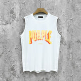 Purple Brand Tank T Shirts Sleeveless T-shirt Vest