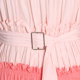 Bohemian Dress Vacation Style Splicing Stacked