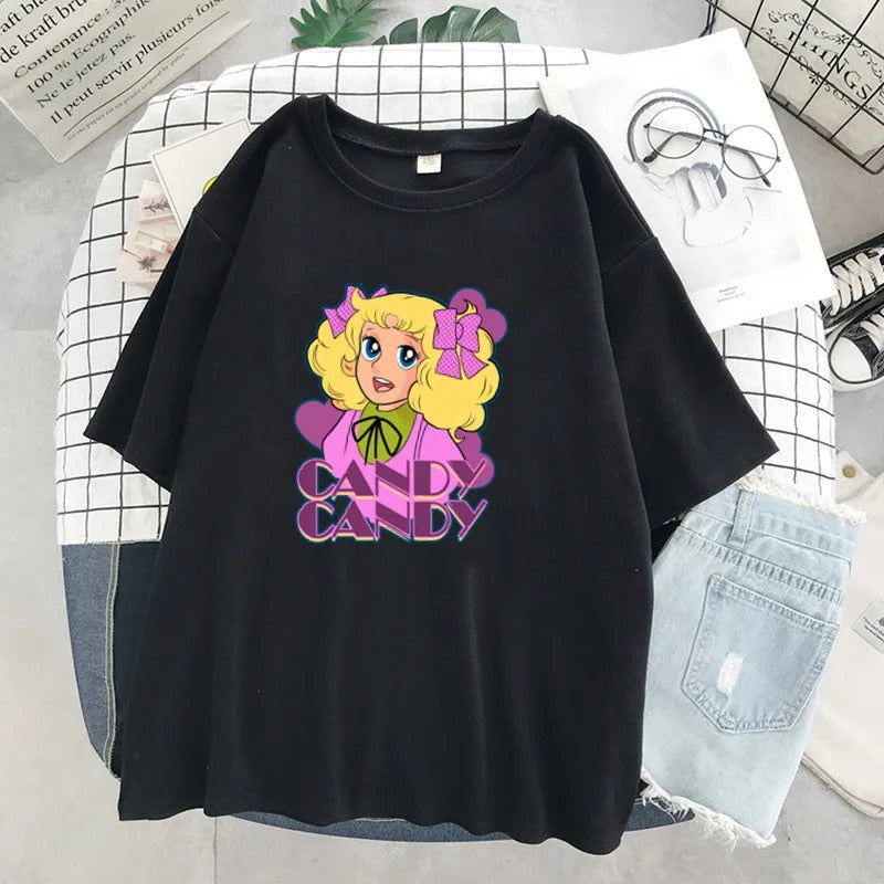Goth Special Clothes Oversized T-shirt Harajuku Manga Candy