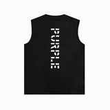 Purple Brand Tank T Shirts Sleeveless T-shirt Vest
