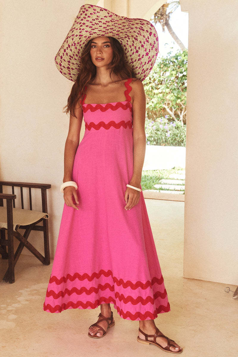 Women Dress Sling Long Dress
