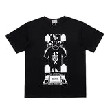 C.e t shirts creative clothes pattern round neck pullover short sleeve men and women