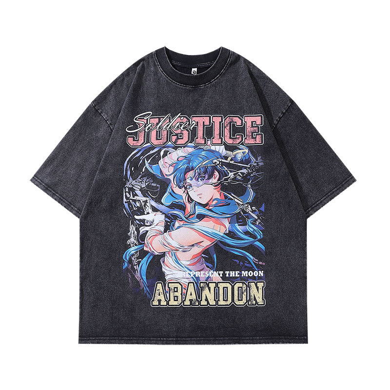 Men T-Shirt Vibe Vintage Distressed