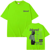 Rapper Frank Double Sided Print T Shirt Rap Men's Blond