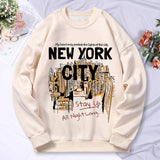 New York City Landscape Printed Female Hoody Fashion