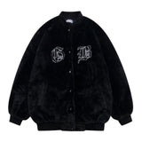 Men Cotton Padded Jacket Winter Warm Cotton-Padded Coat Coat Male Letter Embroidered Cotton Jacket Jacket