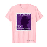 Inspired by Queen's Platinum Jubilee 2022 Elizabeth 70 Years T-shirt Pattern