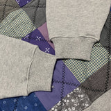 Kapital Sweater Vintage Back Stitching Floral Cloth Pingtian Hehong Style Men's and Women's Pullover Sweater Retro Long-Sleeved T-shirt