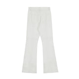 Men Jeans Bell-Bottom Pants Loose Fit