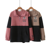 Women Hoodie Embroidery Fashion All-Matching