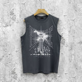 Purple Brand Tank T Shirts Sleeveless T-shirt Vest