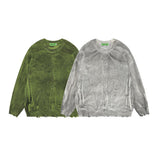 Women Sweater Hip Hop Knitted Top for Men and Women