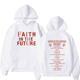 Faith in The Future 2024 Tour Concert Hoodie Men Fashion Hip