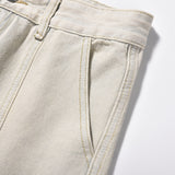 Men Jeans Distressed Niche Loose Stitching