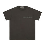 Fog Essentials T Shirts Spring Summer FOG Letters Crew Neck Pullover Short