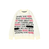 Women Sweater Knitted Couple Idle Style Pullover Sweater