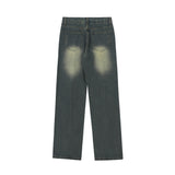 Men Jeans Retro Casual Loose