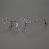CHH Chrome Hearts Glasses Versatile Retro Pure Titanium Glasses Frame Ultra Light Myopia Glasses Frame