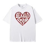 Singer Beabadoobee Heart Graphic Print Tshirt Men Women Casual
