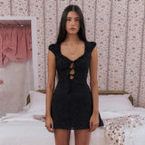 Women Dress Lace Sexy Hot Girl Lace Temperament