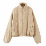 Women Cotton Coat Casual Fashion Jacket