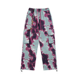 Cargo Pants Tie-Dye Gradient Casual Pants