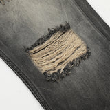 Men Jeans Loose Hole Worn out