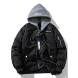 Mens Vintage Jackets vintage jacket loose trend baseball jacket padded flight suit